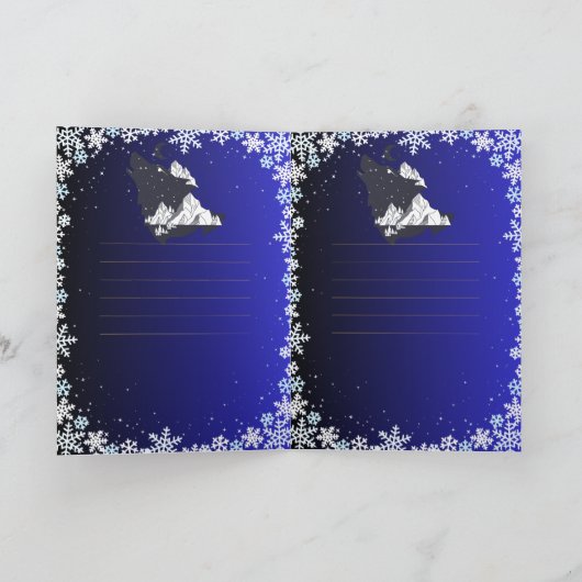 Christmas party invitation  (Intérieur)