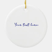 Christmas Party Keepsake Ornament (Achterkant)