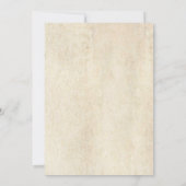 Christmas Party Père Noël Sleigh Invitation (Dos)