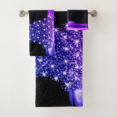 Christmas Party Pink Blue Tree Winter Black Rustic (En situation)