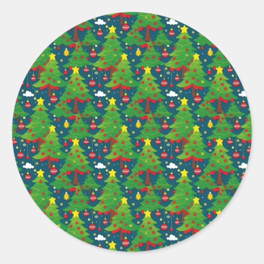 Christmas Pattern 2 - Sticker (Devant)