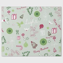 Christmas pattern  cadeaupapier