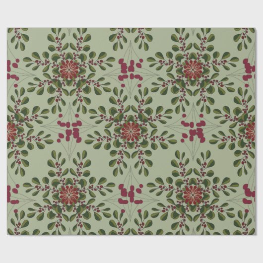 Christmas pattern  cadeaupapier (Vlak)