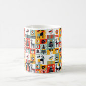 Christmas Pattern Koffiemok (Center)
