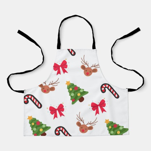 Christmas pattern schort (Voorkant)