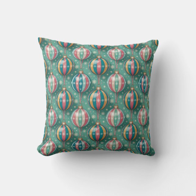 Christmas Pattern Throw Pillow Kussen (Voorkant)