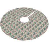 Christmas Pattern Tree Skirt Kerstboom Rok (Gekanteld)