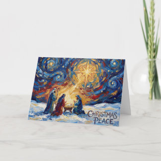 Christmas Peace Christmas Card Kaart