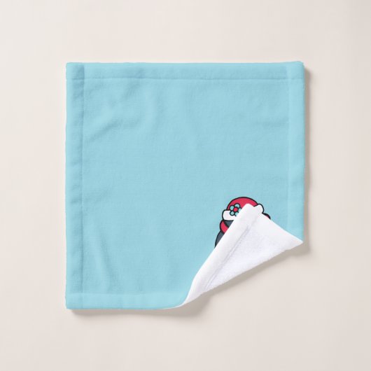 Christmas Penguin Towel Set  (Gant de toilette)