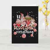 Christmas Peppermint Everything Coffee Chocolate M Kaart (Gele Bloem)