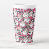 Christmas Père Noël Latte Mug (Devant)