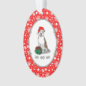 Christmas Père Noël Pit Bull (lt brindle white 3) (devant)