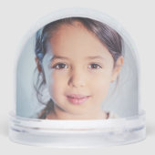 CHRISTMAS PHOTO CUSTOM SNOW GLOBE (Arrière)