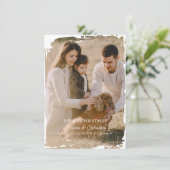 Christmas Photo Feestdagenkaart (Staand voorkant)