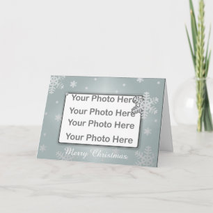 Christmas Photo Frame Greeting Card Feestdagen Kaart