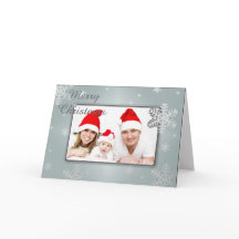 Christmas Photo Frame Greeting Card