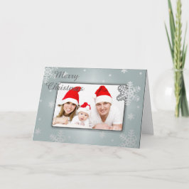 Christmas Photo Frame Greeting Card Feestdagen Kaart