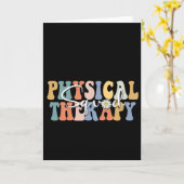 Christmas Physical Therapy Pt Squad Pediatric Ther Kaart (Gele Bloem)