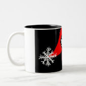 "CHRISTMAS PIG" EMOJI (ÉMOTICON) MUG (Gauche)