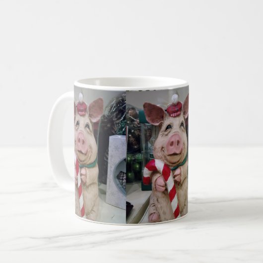 ***CHRISTMAS PIGGY*** MUG (Devant gauche)