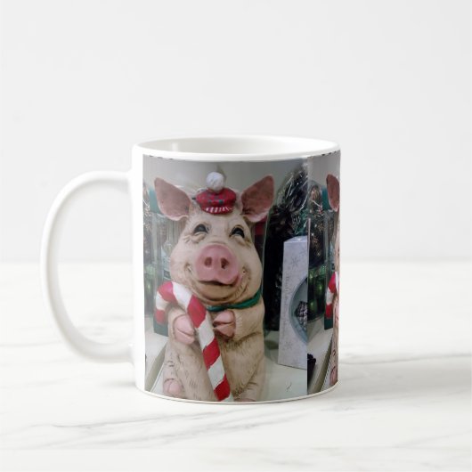 ***CHRISTMAS PIGGY*** MUG (Gauche)