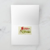 Christmas Pigs Feestdagen Kaart (Binnen)