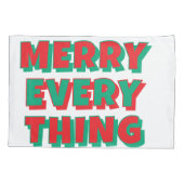 Christmas Pillowcase Kussensloop (Achterkant)