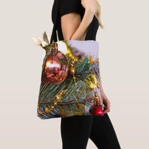 Christmas Pine Bauble & Garland Draagtas