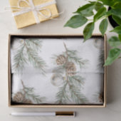 Christmas Pine Cones Branch Ornament Tissuepapier (Geschenk)