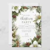 Christmas Pine Greenery Elegance Kaart (Voorkant)