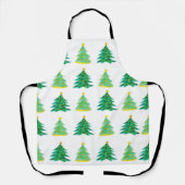 Christmas Pine Pattern Schort (Voorkant)