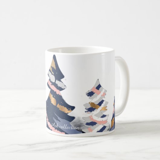 Christmas Pine Tree Koffiemok (Voorkant rechts)