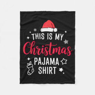 Christmas Pj Pajama Pjs  Fleece Deken