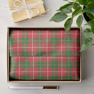 Christmas Plaid 3 Tissuepapier