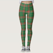 Christmas Plaid 7 Leggings (Voorkant)