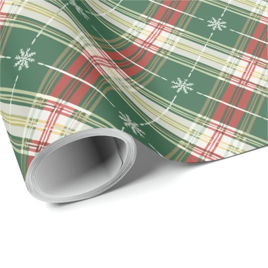 Christmas Plaid 9 Cadeaupapier (Rol Hoek)