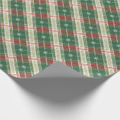Christmas Plaid 9 Cadeaupapier (Hoek)