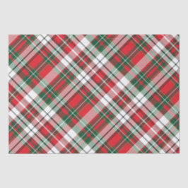 Christmas Plaid Bright #2 Tissuepapier