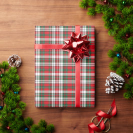 Christmas Plaid Bright Cadeaupapier