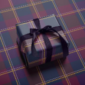 Christmas plaid classic holiday simple cadeaupapier