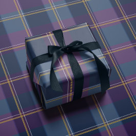Christmas plaid classic holiday simple cadeaupapier