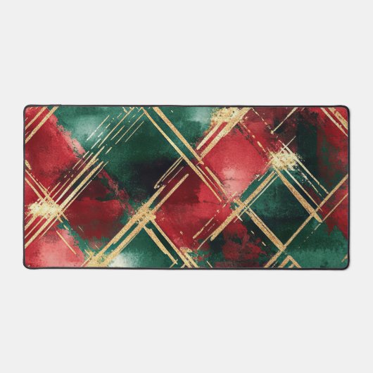 Christmas Plaid Custom mouse pad (Recto)