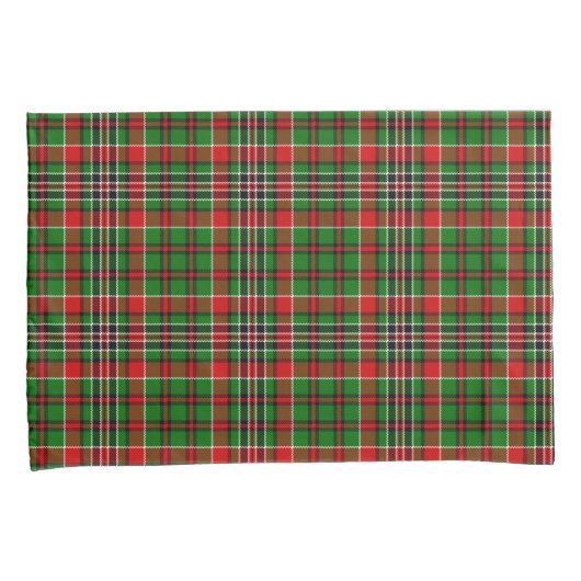 Christmas Plaid Kussensloop Set (Voorkant-Rechts)