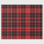 Christmas Plaid Pattern  Cadeaupapier (Vlak)