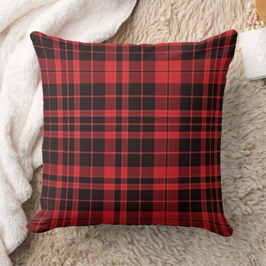 Christmas Plaid Pattern Kussen (Deken)