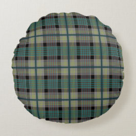 Christmas Plaid Pattern  Rond Kussen