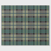 Christmas Plaid Pattern Wrapping Paper Cadeaupapier (Vlak)