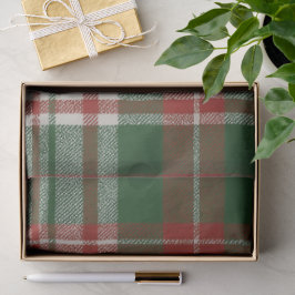 Christmas Plaid Tissuepapier