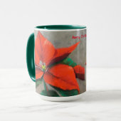 Christmas Poinsettia Mug (Devant gauche)