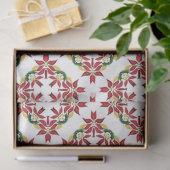 Christmas Poinsettia tissuepapier (Geschenk)